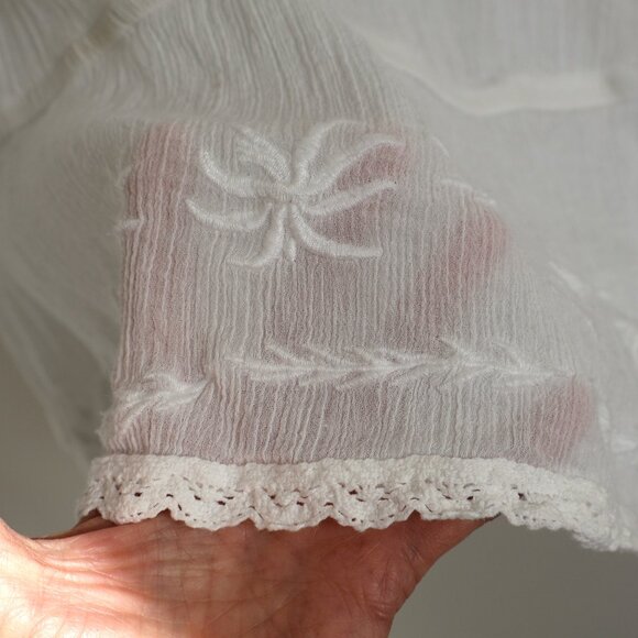 100% Cotton White Top from Ralph Lauren -  Size L - Picture 8 of 10